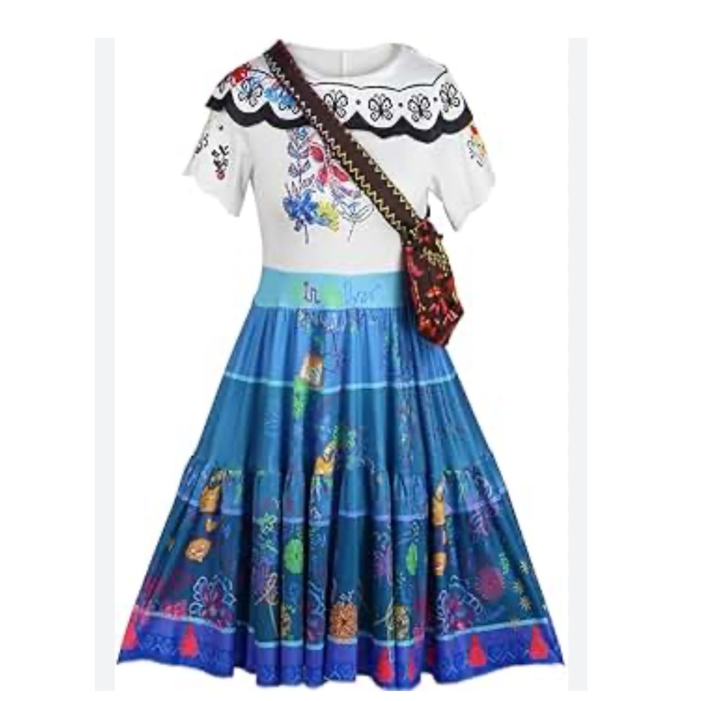 Disney Mirabel Dress for Girls. Encanto. Size 150. Medium